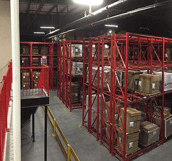 WAREHOUSE CORRUGATED RACKING